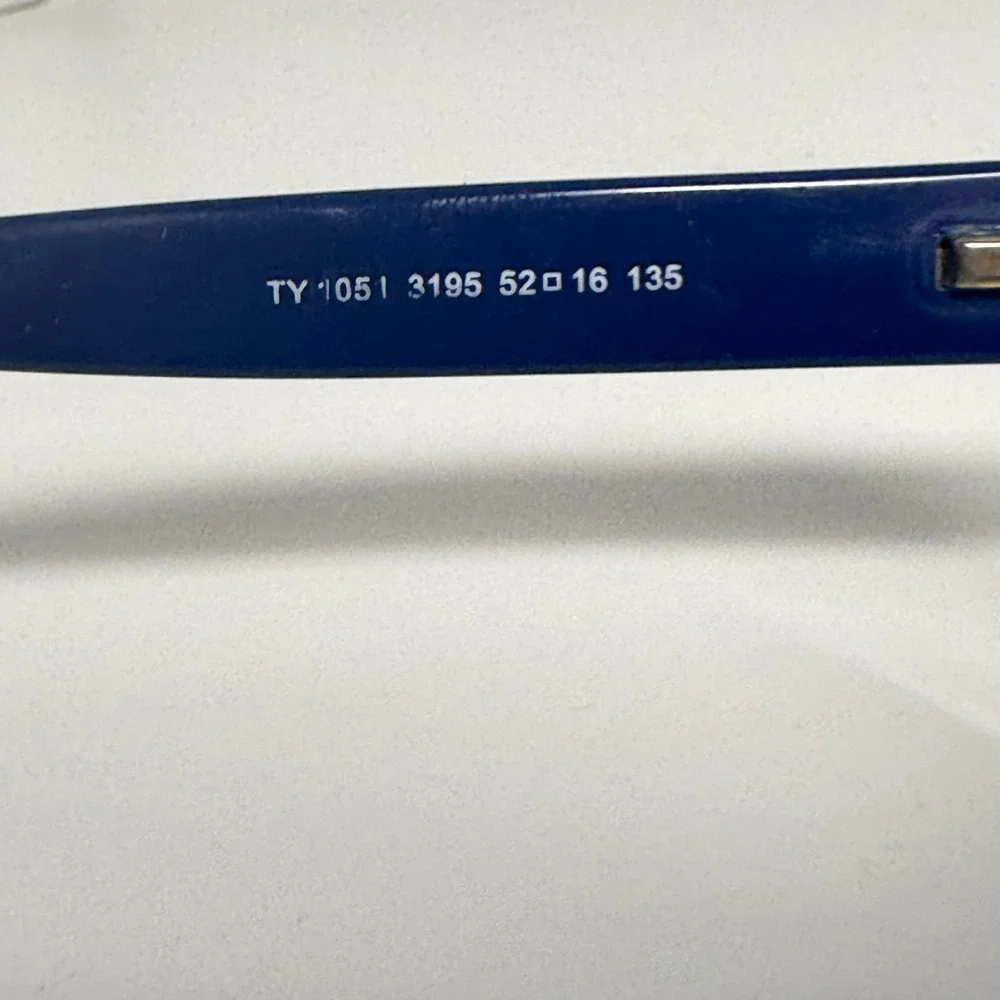 Tory Burch TY1051 3195 Burgundy Blue‎ Eyeglasses Frames 52-16-135 Womens